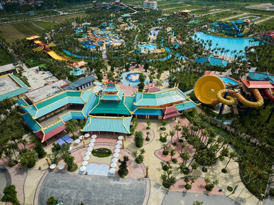Công viên nước Sun World Ha Nam sẽ chính thức trở lại chào đón du khách dịp Giỗ tổ. Ảnh: Thanh Sơn