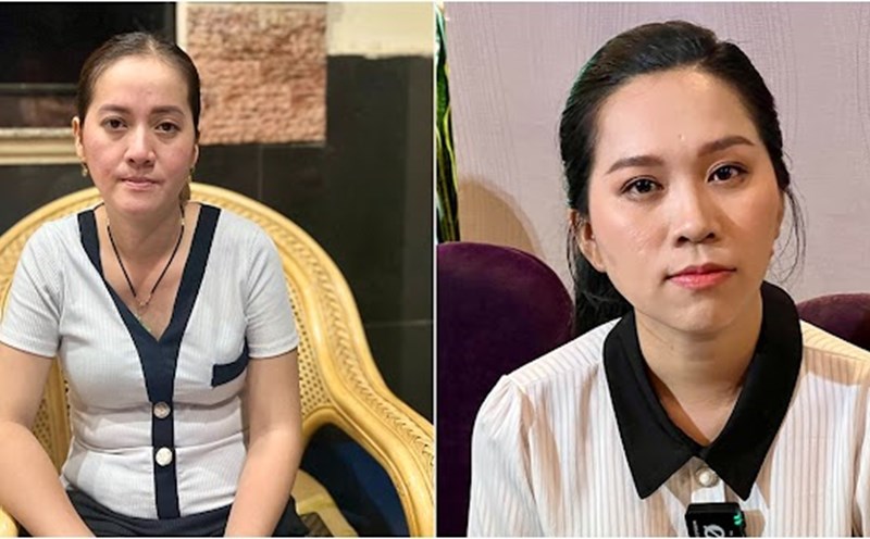 Hong Loan and Hong Phuong. Photo: Dong Du.