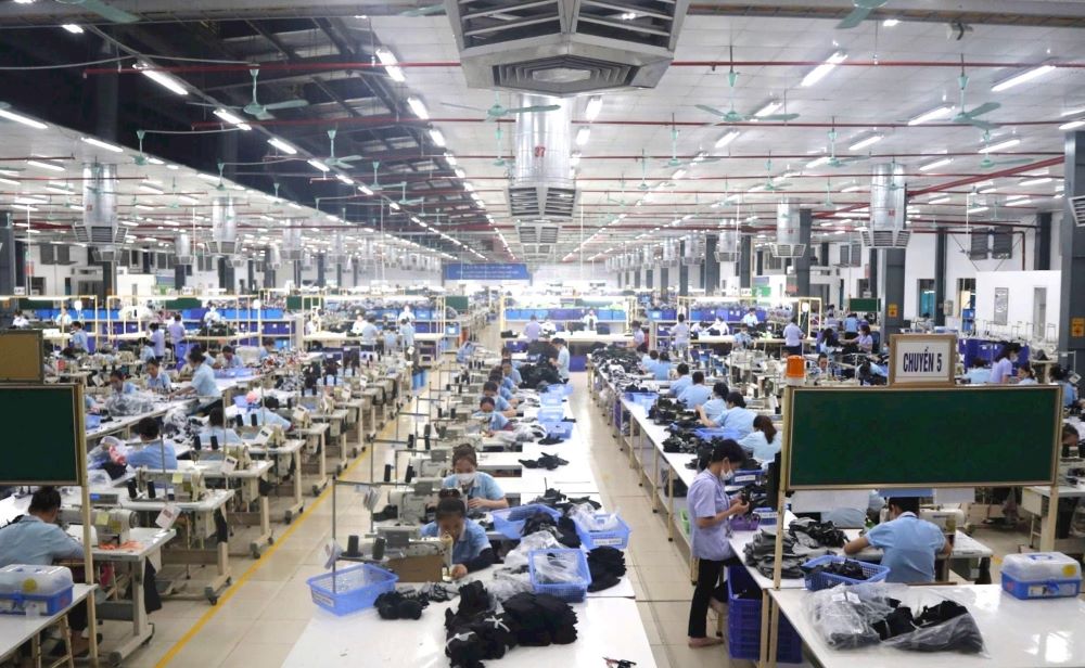 Haivina Kim Lien Company - Nhan Hoa Branch recruits 500 garment workers. Photo: Nghe An Trade Union