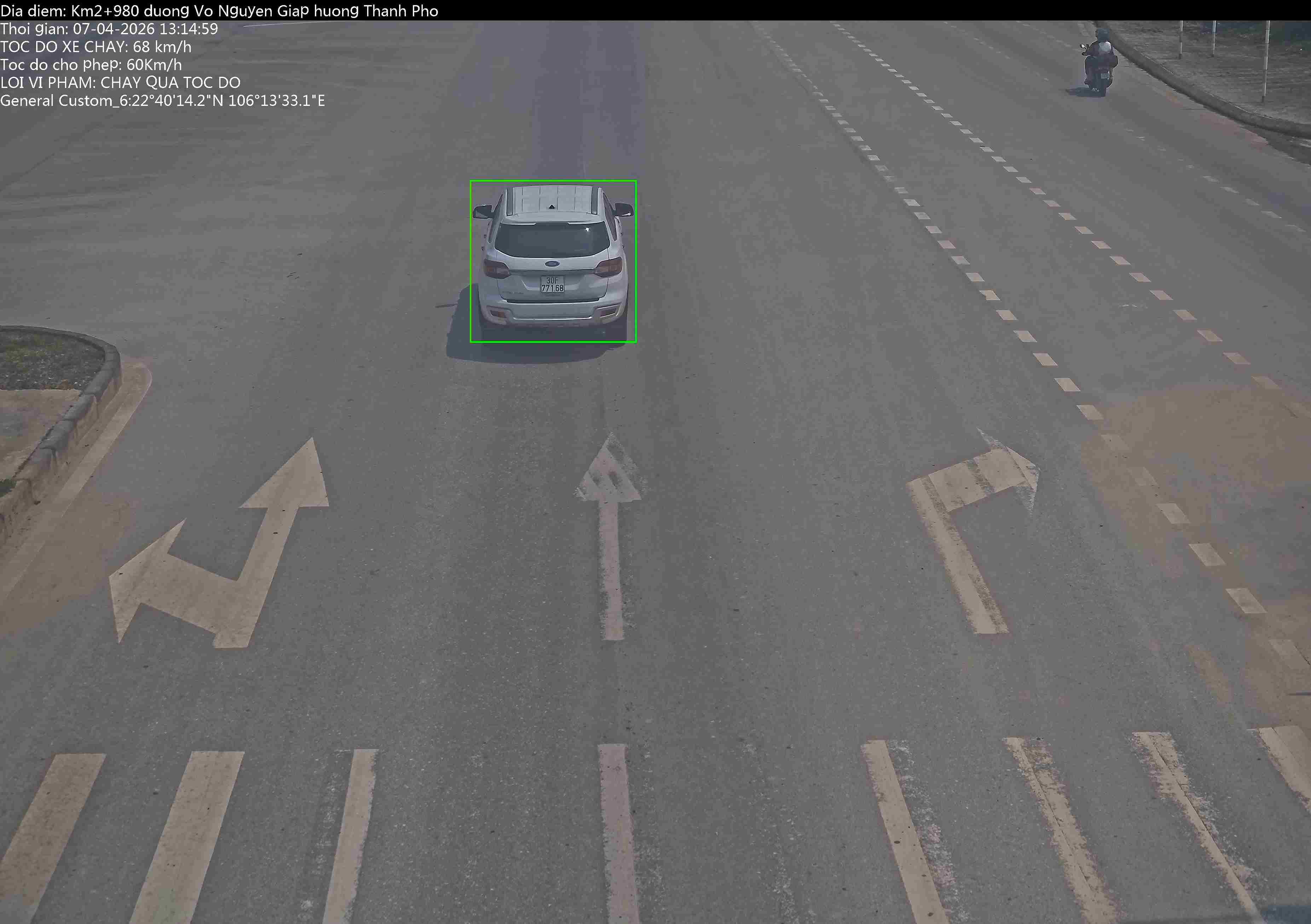 Series of car and motorbike owners fined remotely in Cao Bang. Photo: Cao Bang Police