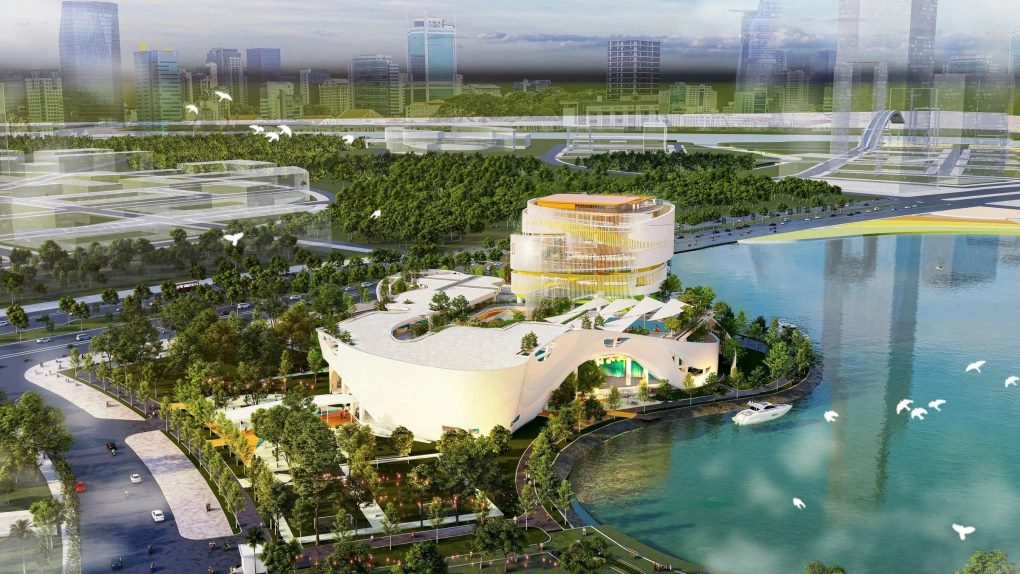 Perspective of Ho Chi Minh City Children's Palace. Photo: Ho Chi Minh City Civil and Industrial Construction Investment Project Management Board