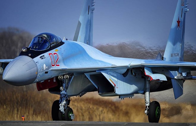 Russian Su-35S fighter. Photo: TASS