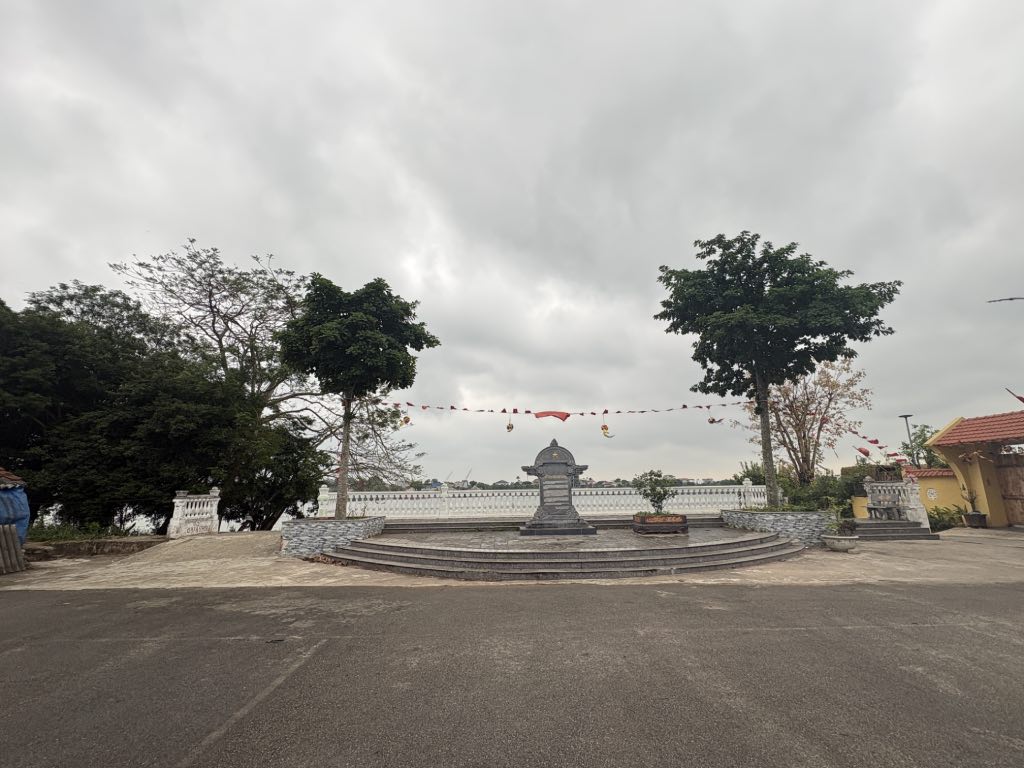 Nơi từng là bến phà nhộn nhịp trước đây, hiện thuộc phường Thiên Trường (tỉnh Ninh Bình). Ảnh: Thục Quyên 