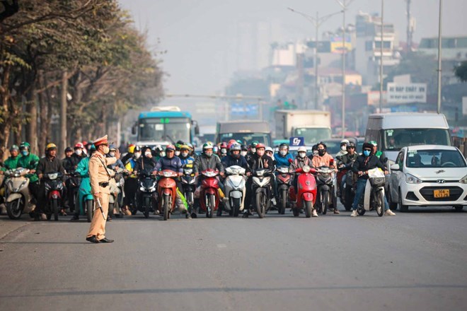 Ministry of Construction drafts regulations on motorbike emission testing. Photo: To The