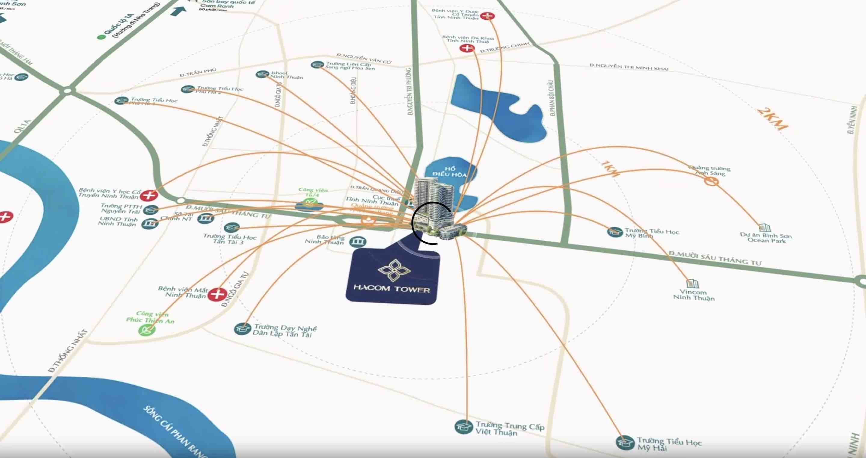 Dự án Hacom Tower thi công trong đêm khuya khiến người dân bị ảnh hưởng đến cuộc sống. Ảnh: Hữu Long