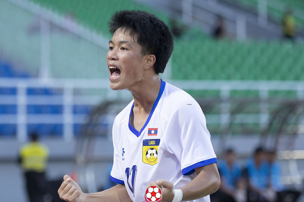 U17 Laos leads Group B of the 2026 Southeast Asian U17 Championship. Photo: LFF
