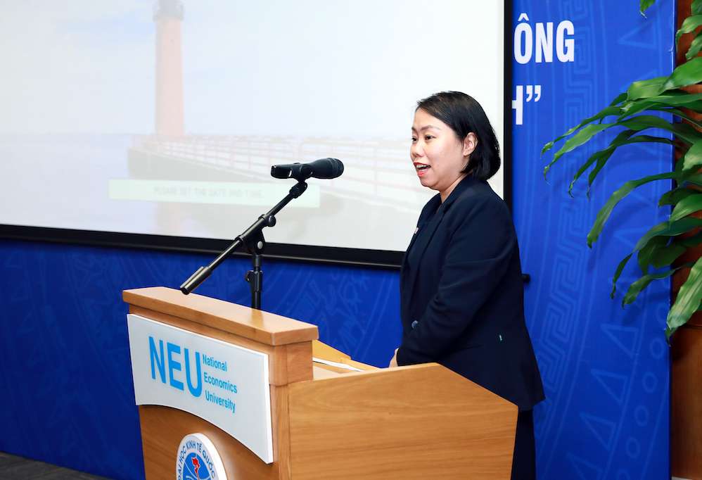 Bà Khuất Thị Liên Hương, Giám đốc Đào tạo ACCA Đông Nam Á Lục địa. Ảnh: Tuyết Lan 