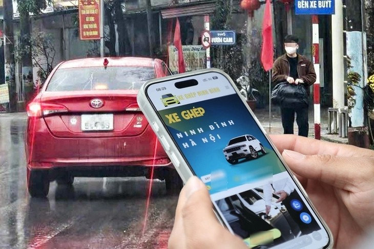 "Xe ghép" thường có biển trắng, trong hình là ô tô vi phạm được công an ghi hình lại. Ảnh: Công an Hà Nội
