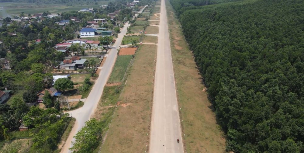 Khe Gat field airport is a red address on the legendary Truong Son route. Photo: Thanh Trung