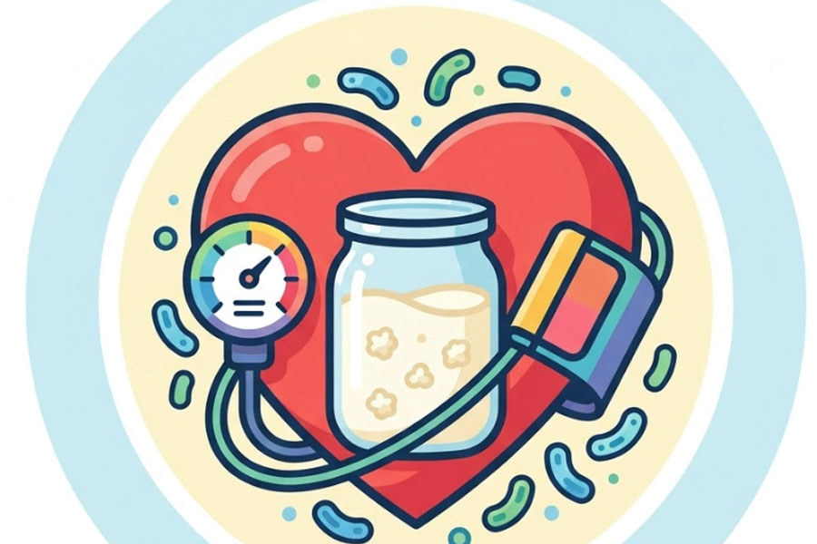 Kefir can help maintain stable blood pressure when used properly. Graphics: Thien Nhan