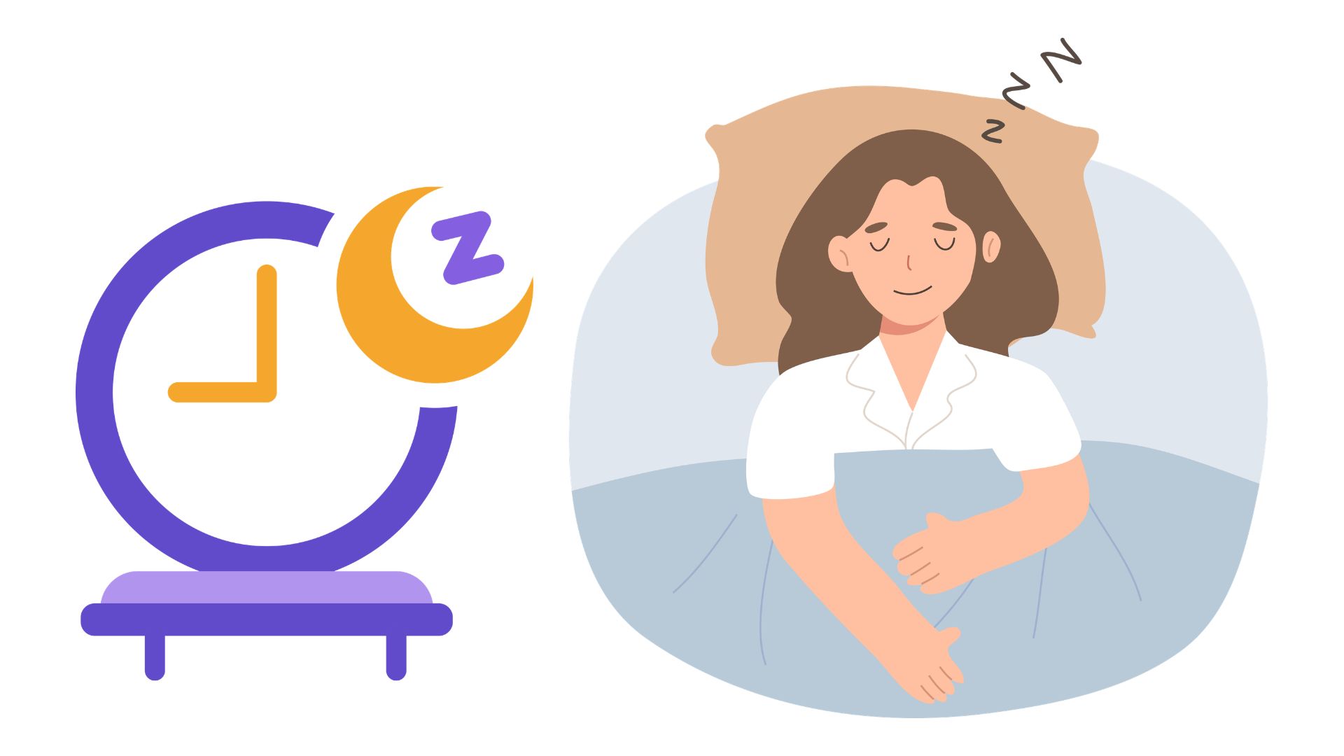 Maintaining a stable sleep schedule is a habit that helps improve sleep quality. Graphics: Thanh Thanh