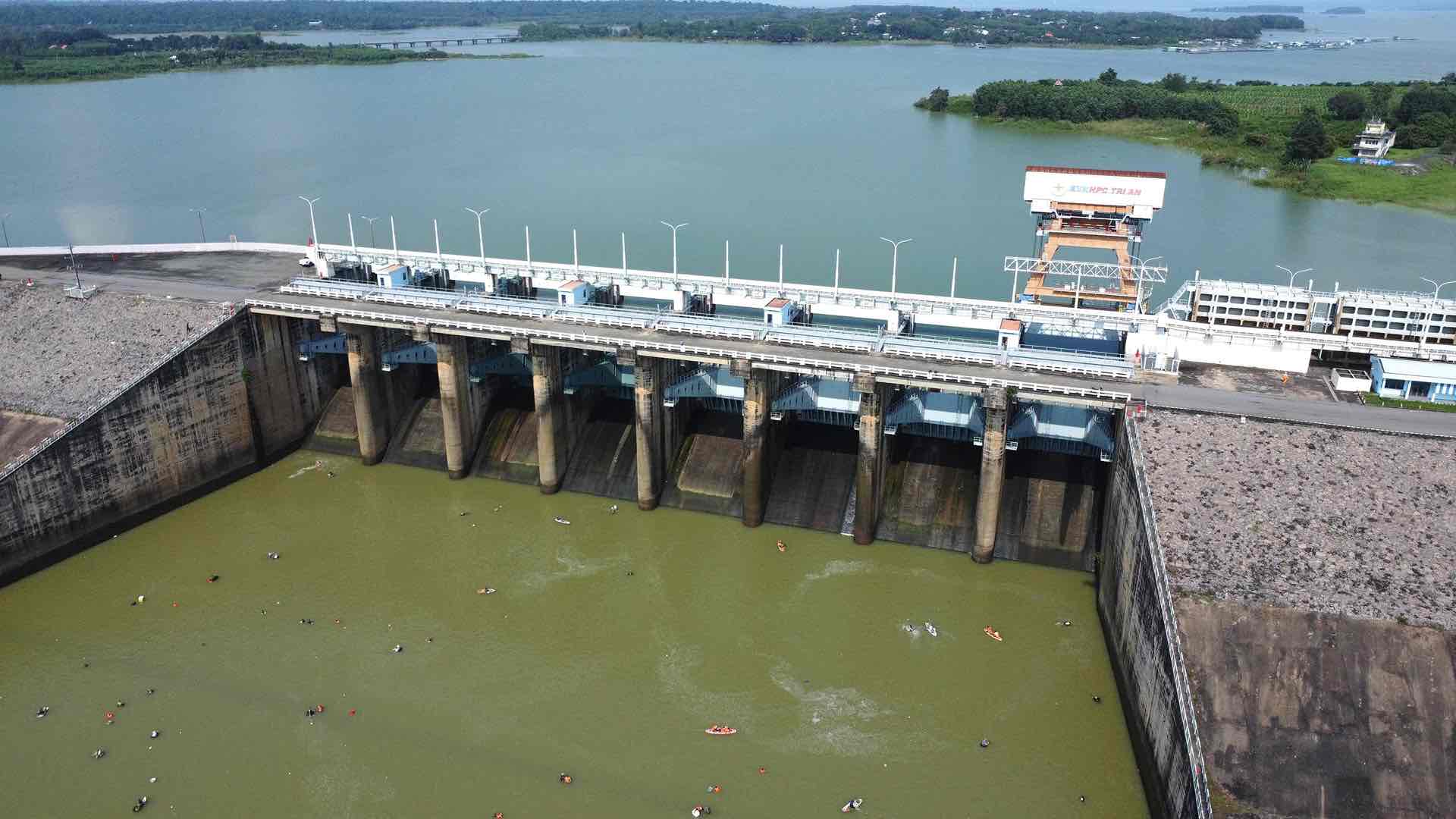 Hồ thủy điện Trị An. Ảnh: HAC