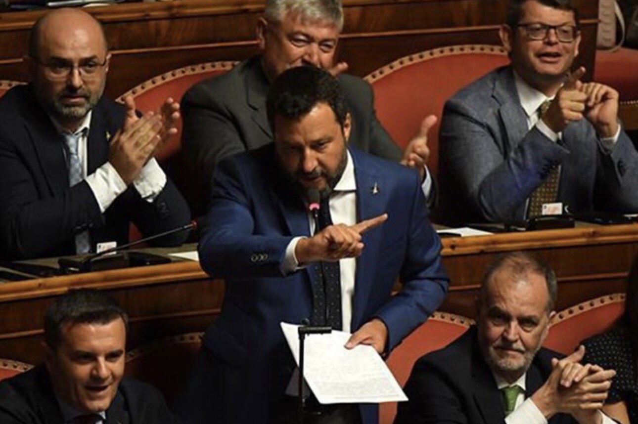 Italian Deputy Prime Minister Matteo Salvini. Photo: Xinhua