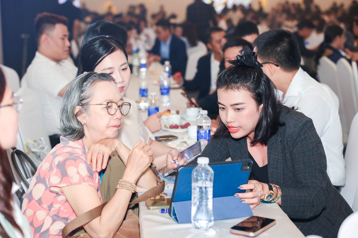 The number of customers interested in Vinhomes products is increasing dramatically. Photo: Vinhomes