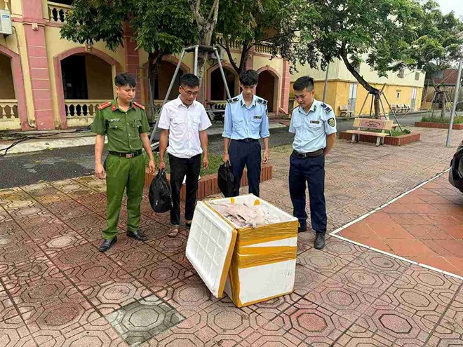 Thu giữ 103kg thịt chó bốc mùi, không rõ nguồn gốc ở Hưng Yên
