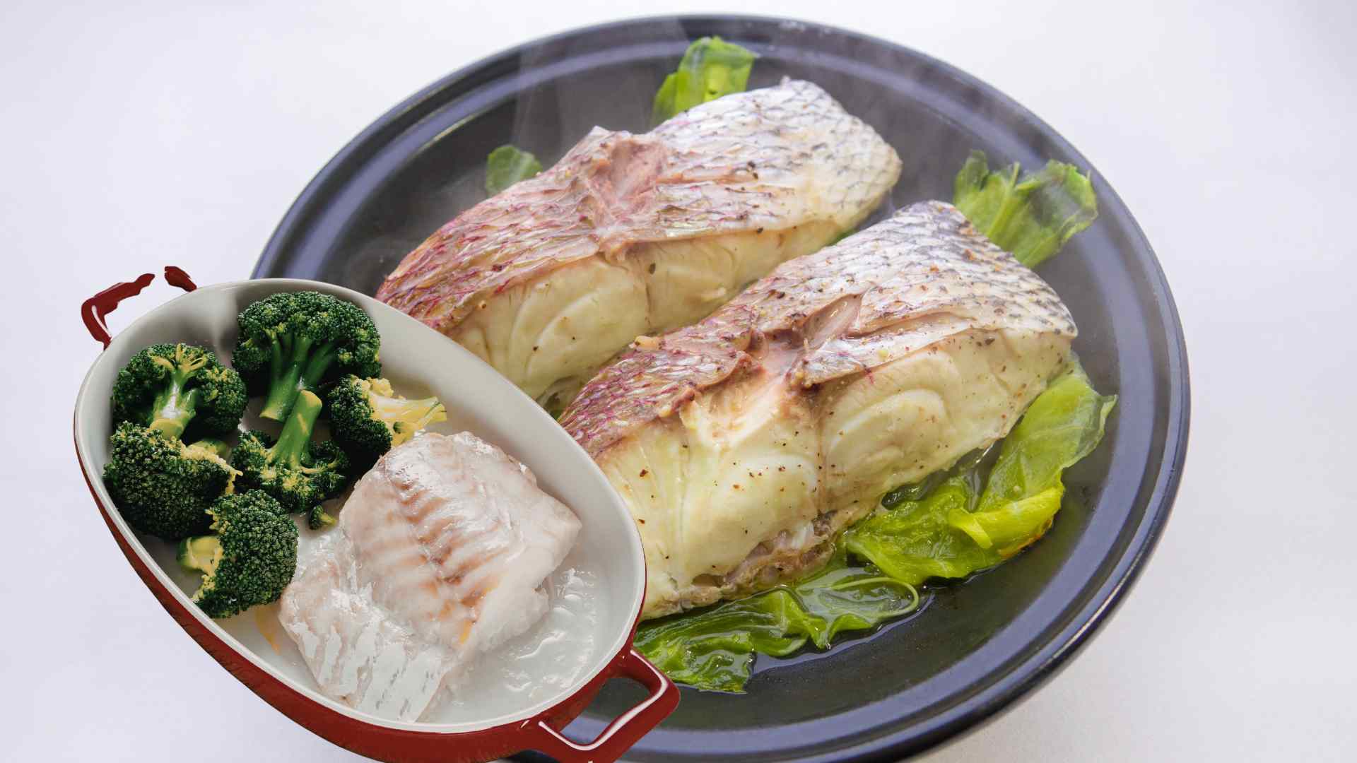 Steamed fish is a good dish for kidney function. Graphic photo: Huong Son