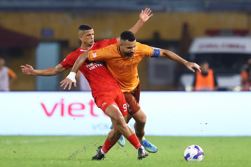 Hoàng Anh Gia Lai visita al Thể Công Viettel en la jornada 19 de la V.League. Foto: FPT Play