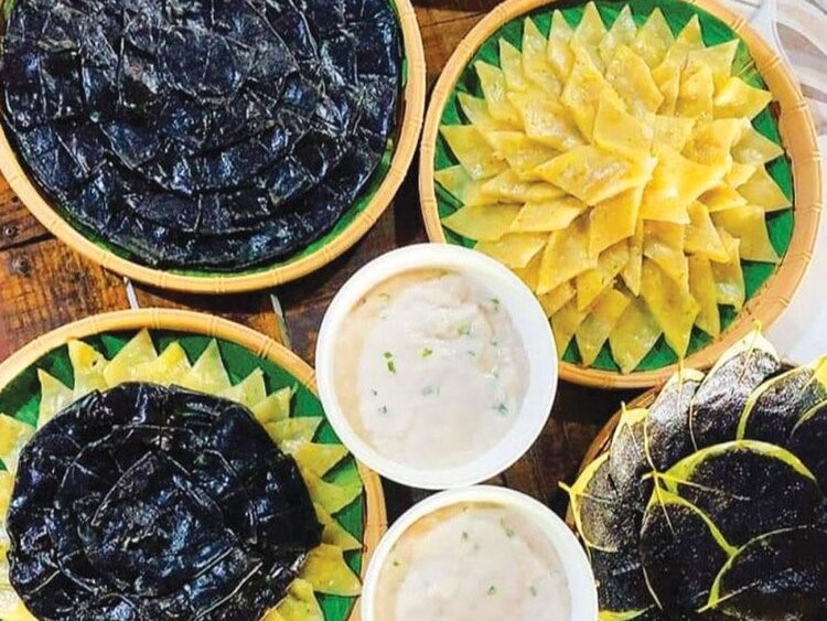 Cuộc thi bánh dân gian Nam bộ được tổ chức hai địa điểm. Ảnh: Nhật Hồ.