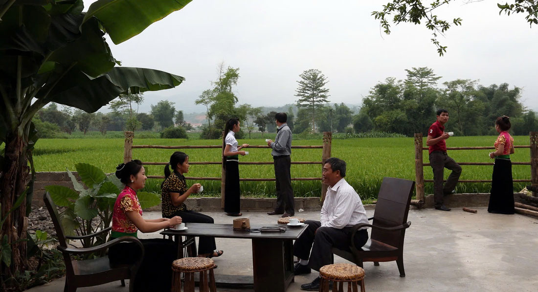 Homestay vùng cao trở thành cầu nối đưa văn hoá bản địa đến gần hơn với du khách. Ảnh: Hà Trung 