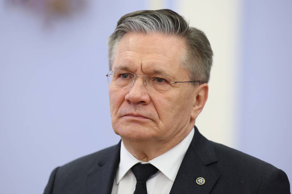ロシアの原子力エネルギー企業ロスアトムのCEO、アレクセイ・リハチェフ氏。写真:TASS