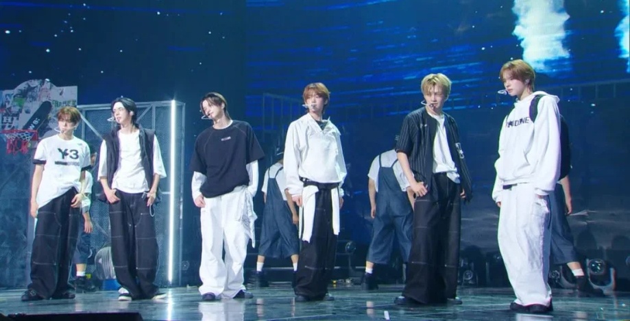 Grupo musical TWS. Foto: Lotte.