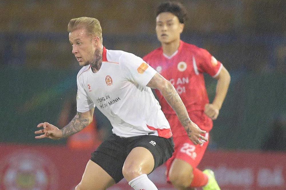 Ho Chi Minh City Police Club suffers 10th consecutive defeat in V.League 2025-2026. Photo: Ho Chi Minh City Police Club