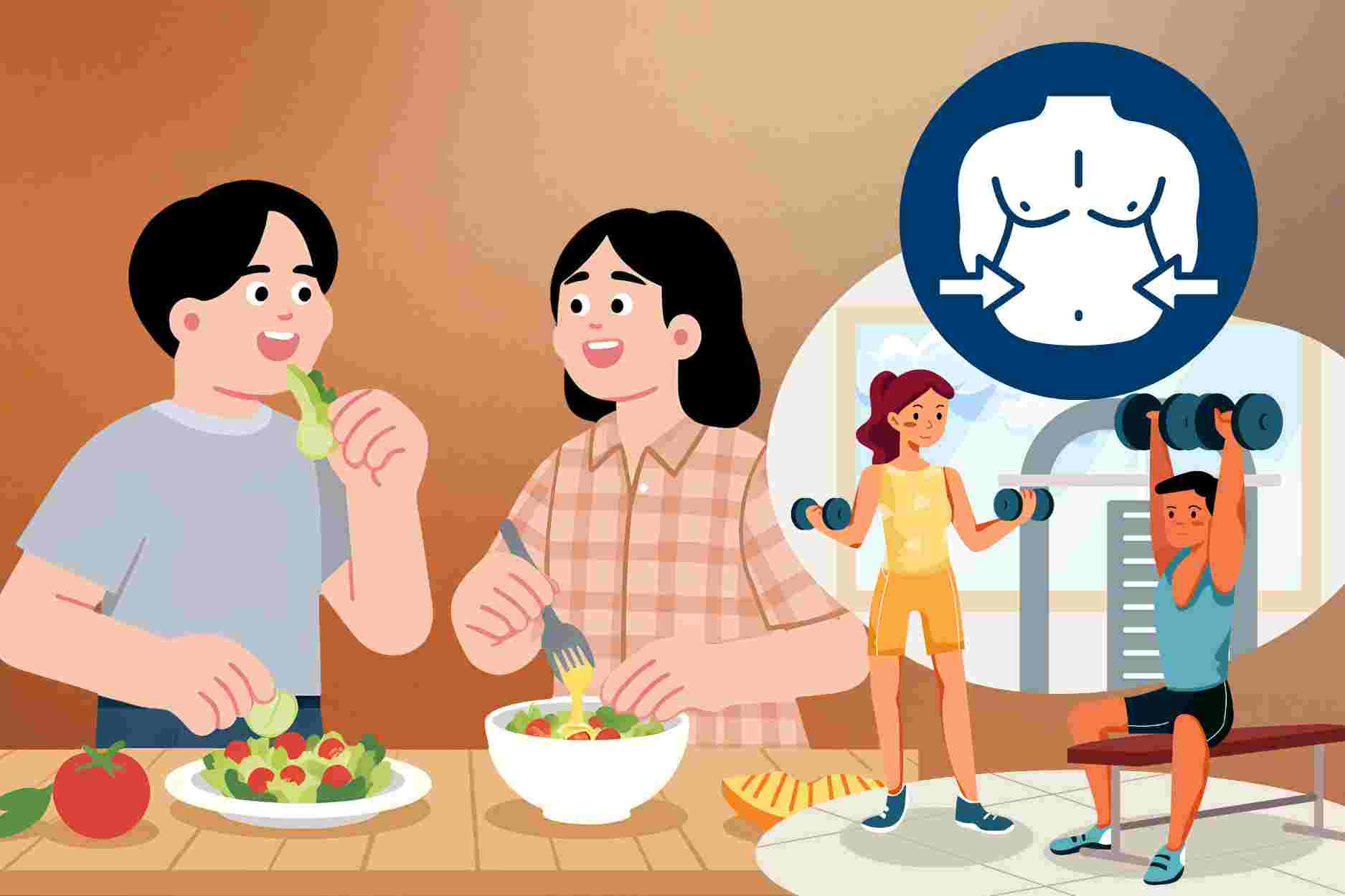 What to eat after exercising to help reduce fat effectively