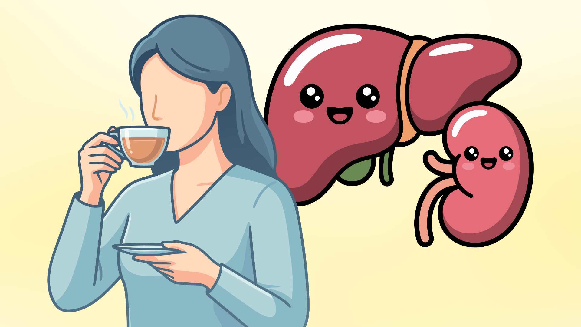 Consejos "de oro" al beber té para el hígado y los riñones