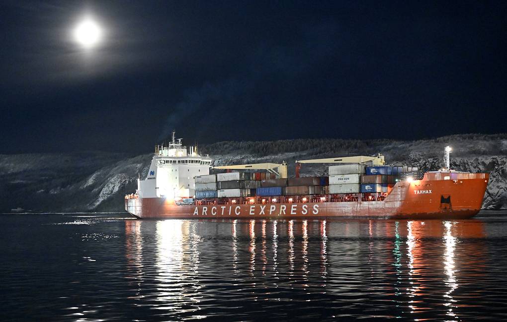 The Northern Sea Route is a maritime transport route and the main sea route in Russia's Arctic region. Photo: TASS