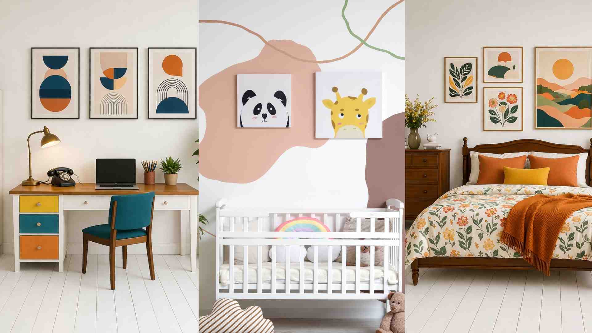 Cómo combinar hermosos colores de suelo blanco. Gráfico: Hạ Mây