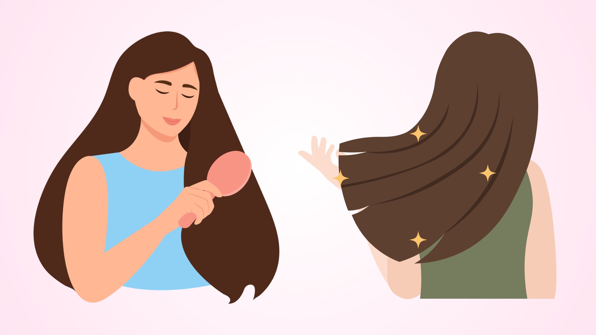 4 types of foods that help naturally thicken and strengthen hair.