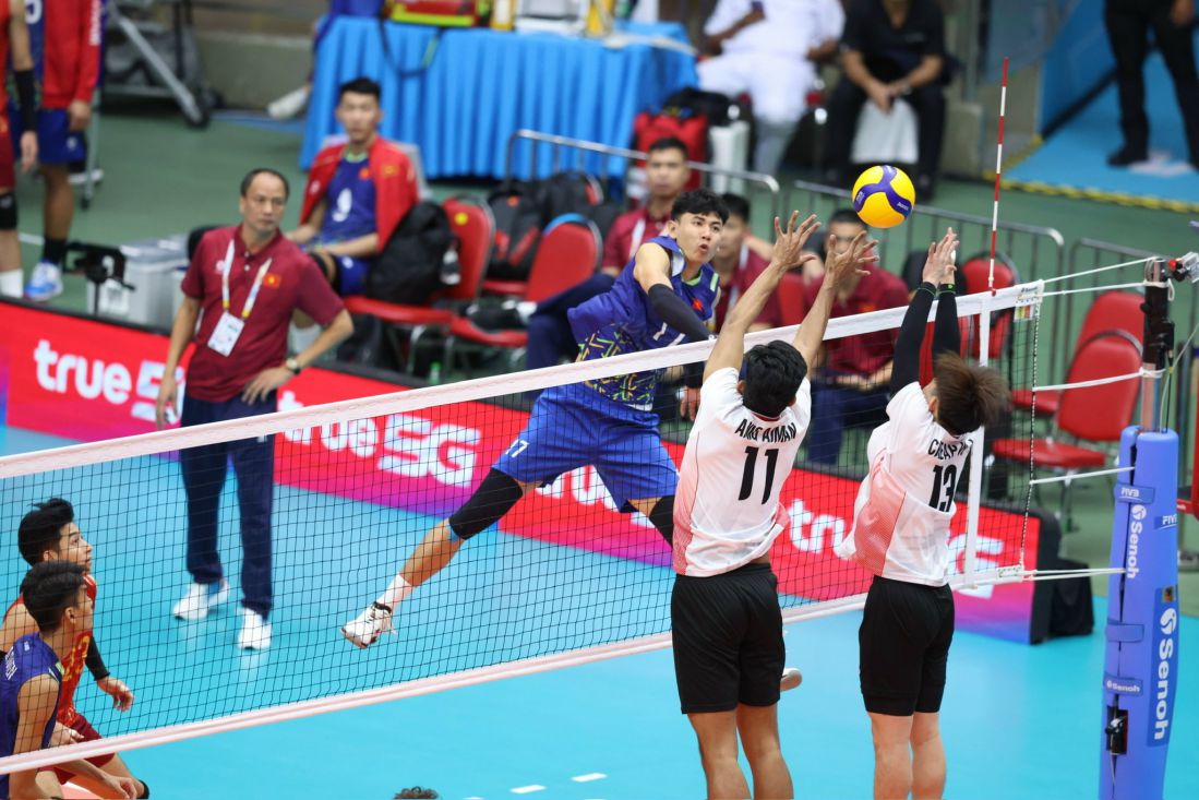 Owner Nguyen Ngoc Thuan at SEA Games 33. Photo: Minh Dan