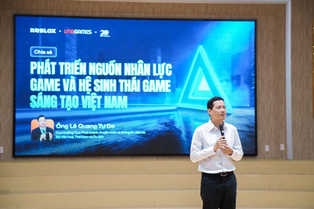 Ông Lê Quang Tự Do, Cục trưởng Cục Phát thanh Truyền hình và Thông tin điện tử, Bộ Văn hóa Thể thao và Du lịch. Ảnh: Hữu Huy