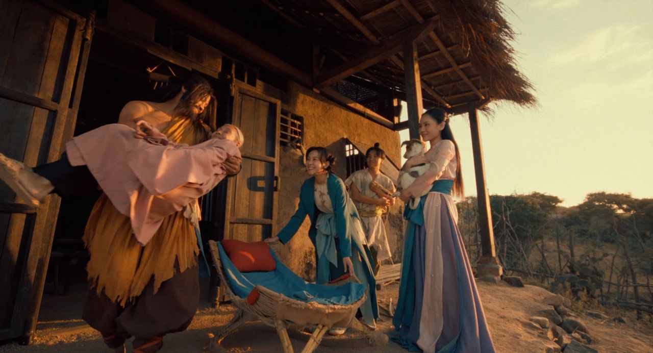 Duc Thinh's "Trum So" film crew. Photo: Film crew.