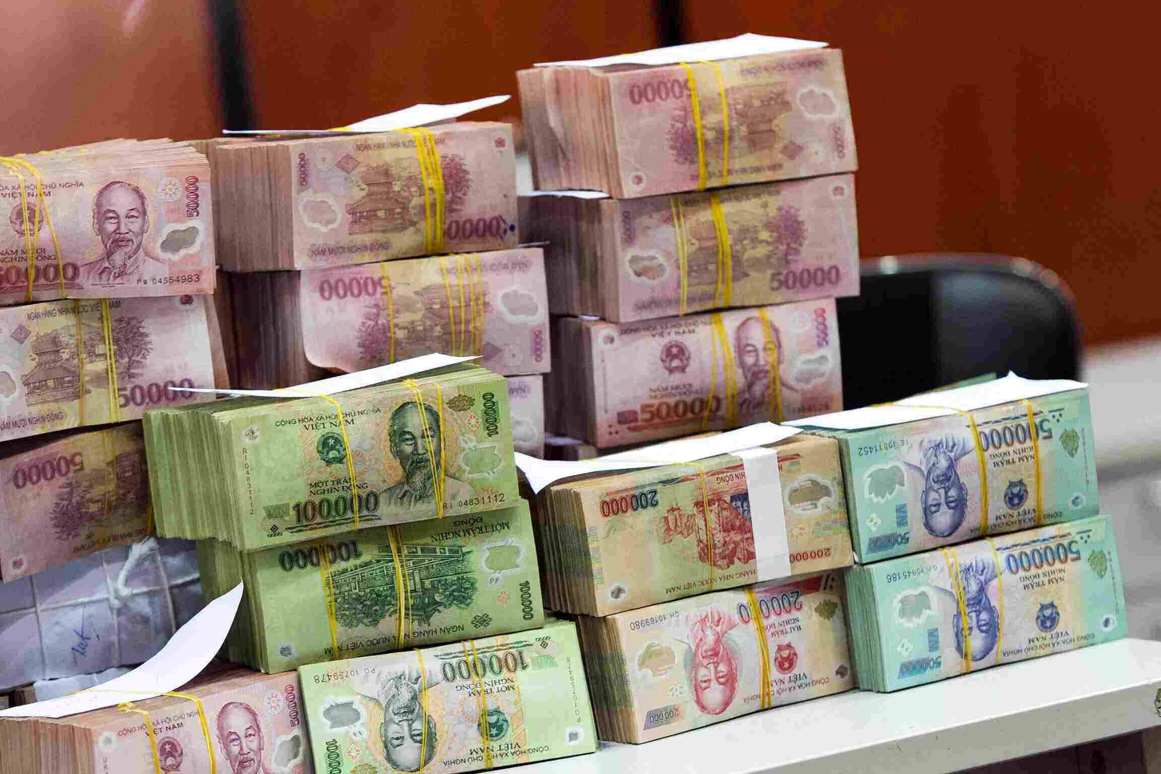 Savings interest rates of Agribank, Vietcombank and BIDV reach the highest level of 6.5%/year. Photo: Hai Nguyen.