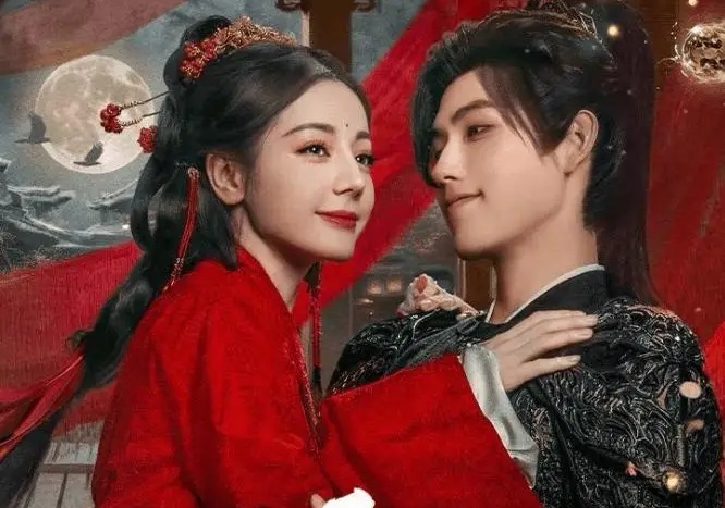 Dilireba and Chen Feiyu. Photo: VieON.