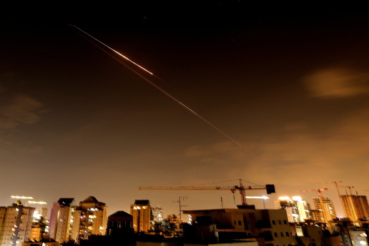 Israel's coastal city of Netanya suffered a missile attack from Iran. Photo: AFP