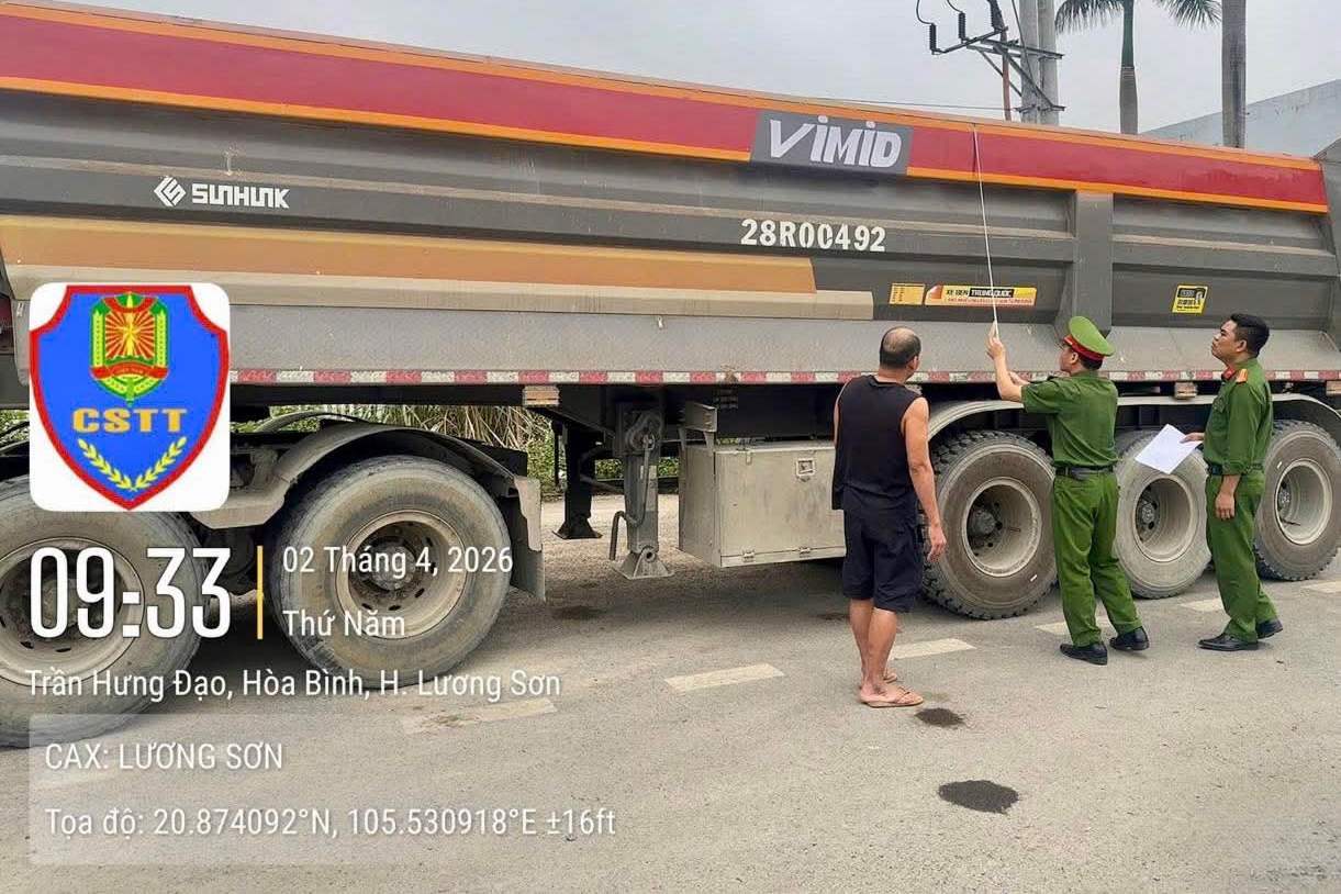 The Traffic Police Department will conduct a general review of vehicles with large tonnage. Photo: CACC