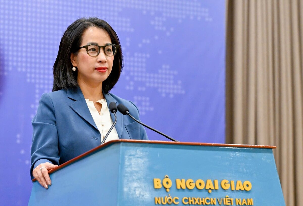 La porte-parole du ministère des Affaires étrangères, Pham Thu Hang. Photo: Ministère vietnamien des Affaires étrangères