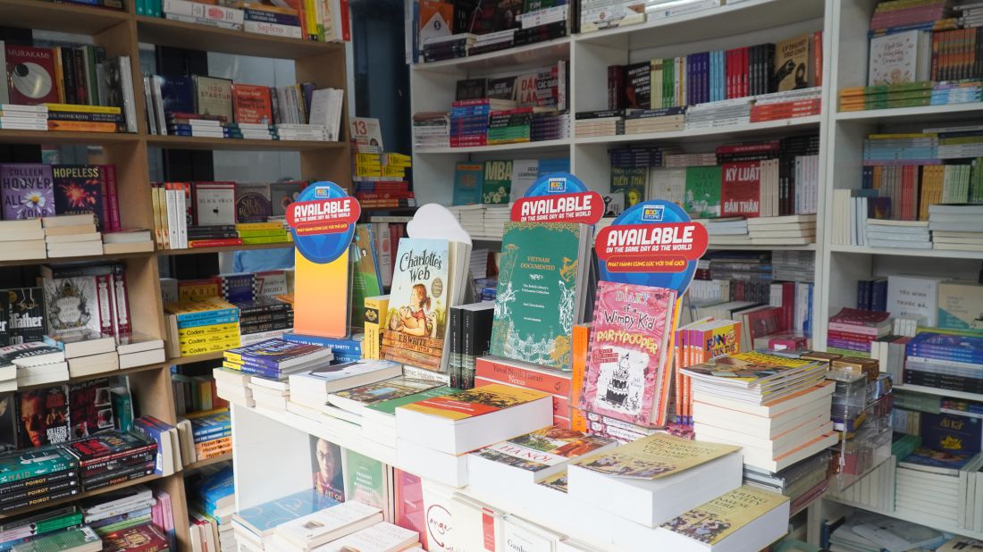 El mercado editorial necesita un fuerte impulso de los libros "best seller". Foto: Minh Chính