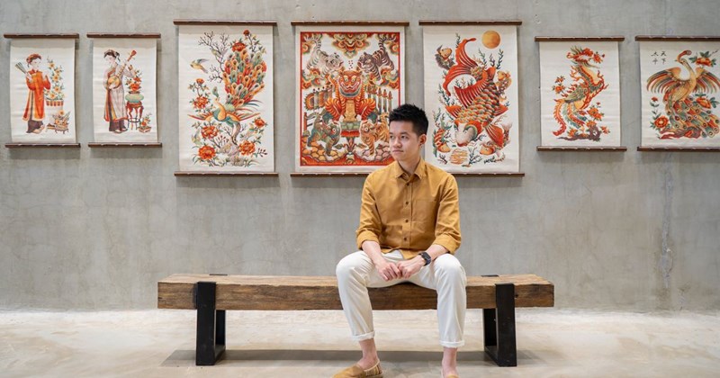 Giới trẻ hồi sinh tranh dân gian bằng công nghệ số