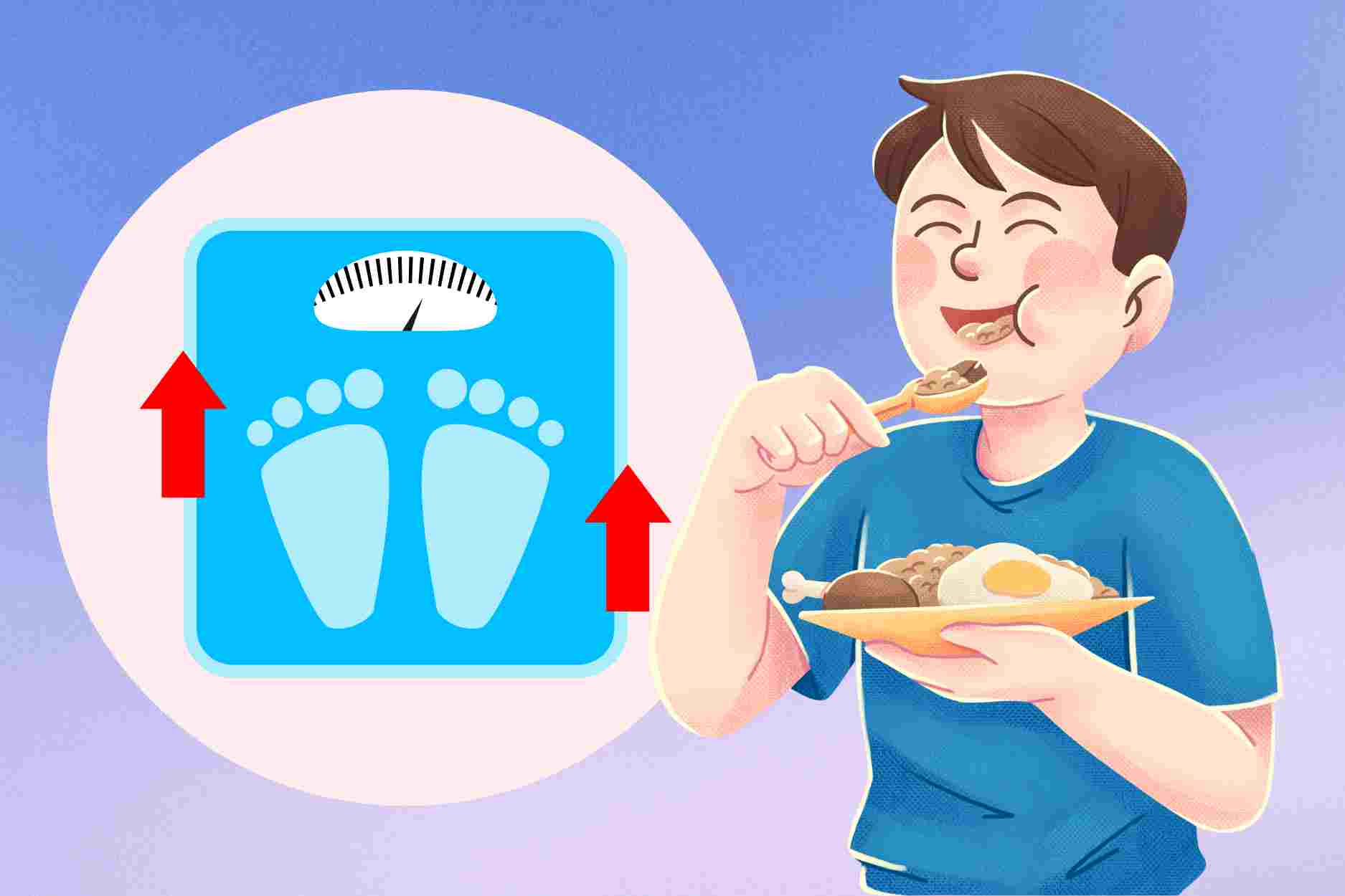 たくさん食べても体重増加の心配がない一連の食品