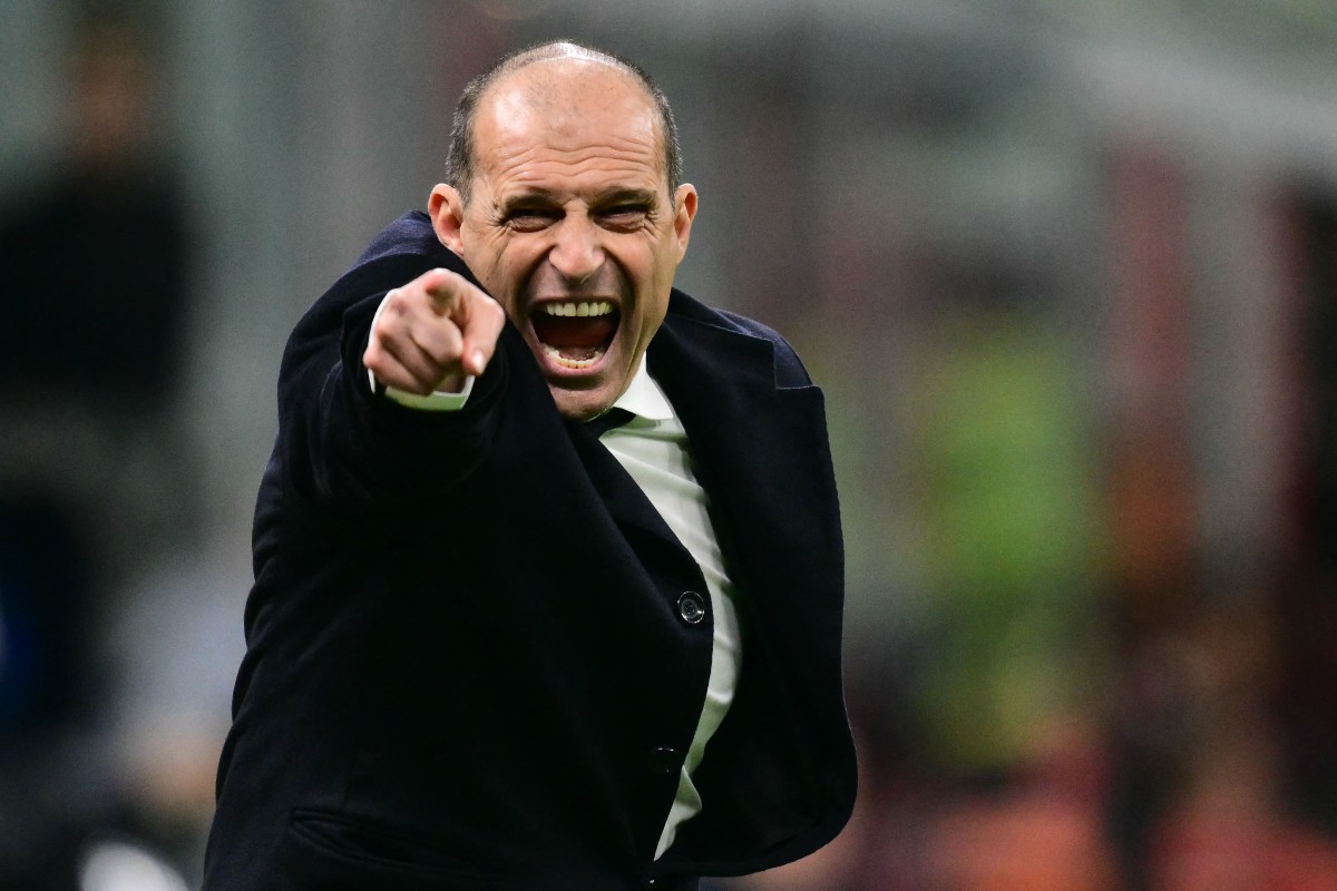 Coach Massimiliano Allegri. Photo: AFP