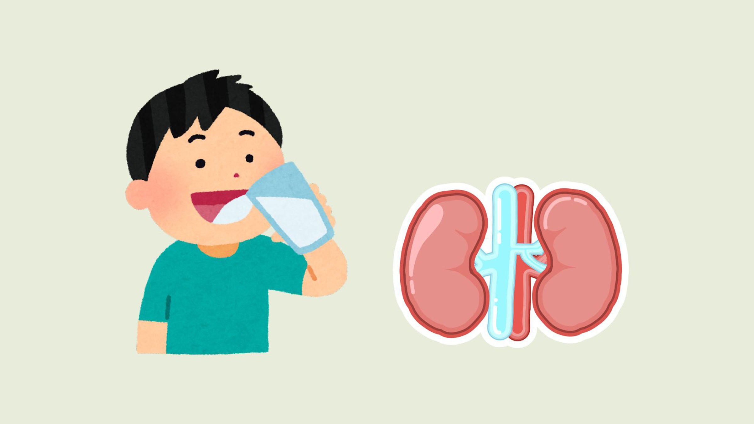 Dehydration is one of the causes of kidney stones in many people. Graphic photo: Han Nghien