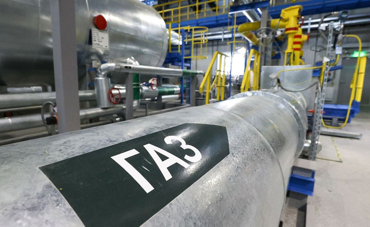 Đường ống dẫn khí đốt Nga. Ảnh: TASS