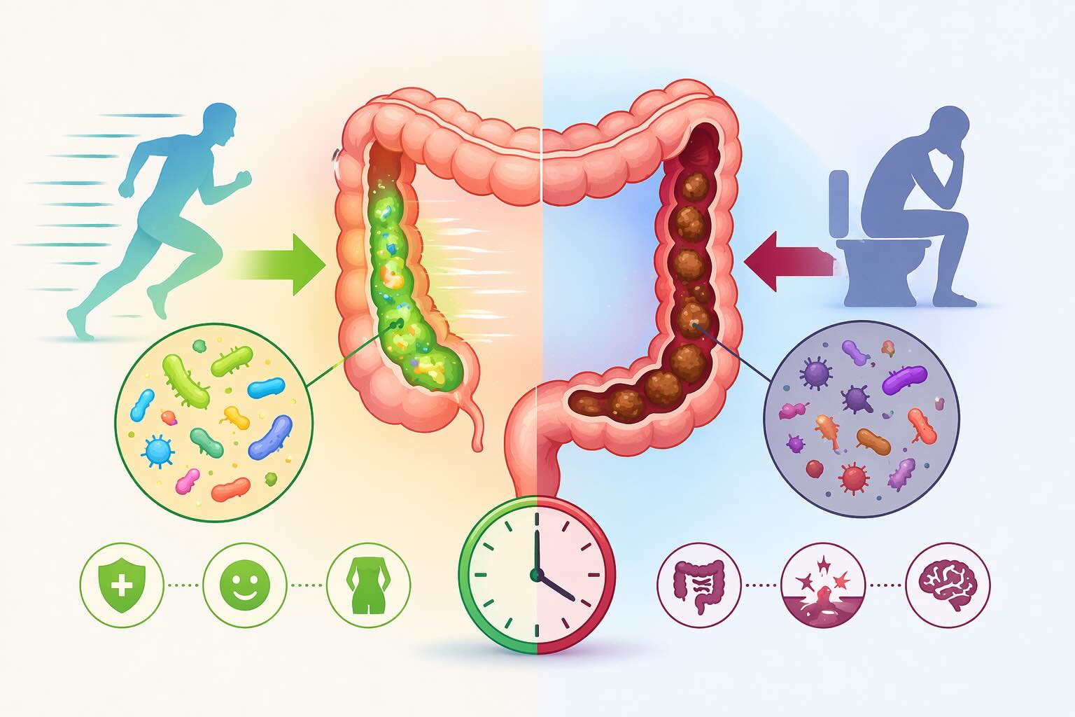 Des études montrent que l'habitude de se priver d'aller aux toilettes peut nuire au système digestif