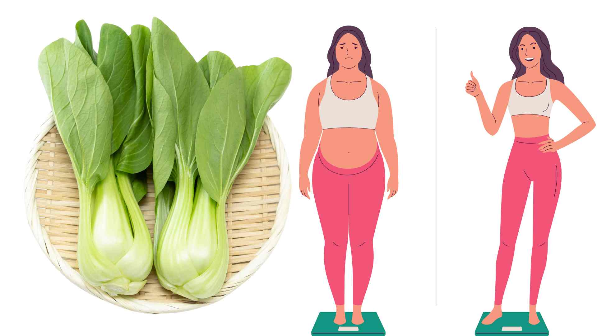 Water spinach is a low-calorie food that helps lose weight. Graphics: Ha May