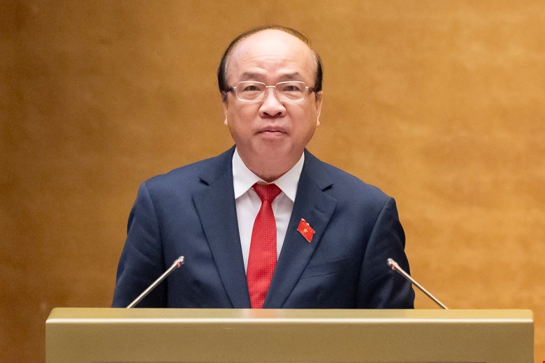 Chủ nhiệm Ủy ban Pháp luật và Tư pháp của Quốc hội Phan Chí Hiếu. Ảnh: Media Quốc hội