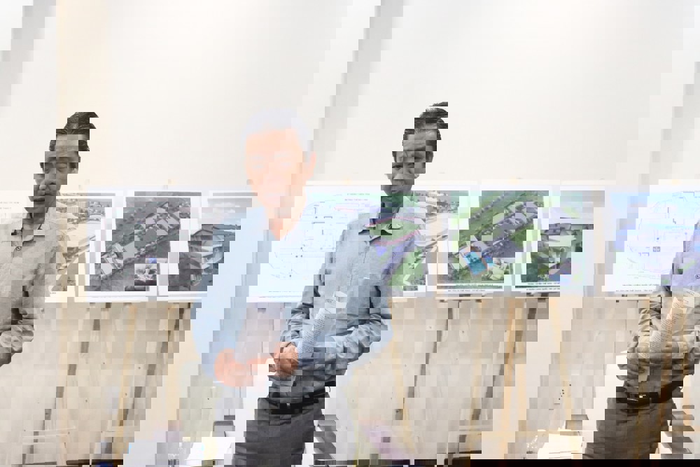 Thứ trưởng Hoàng Đạo Cương phát biểu chỉ đạo trong buổi làm việc với Trung tâm Huấn luyện thể thao quốc gia TPHCM. Ảnh: Bộ VHTTDL