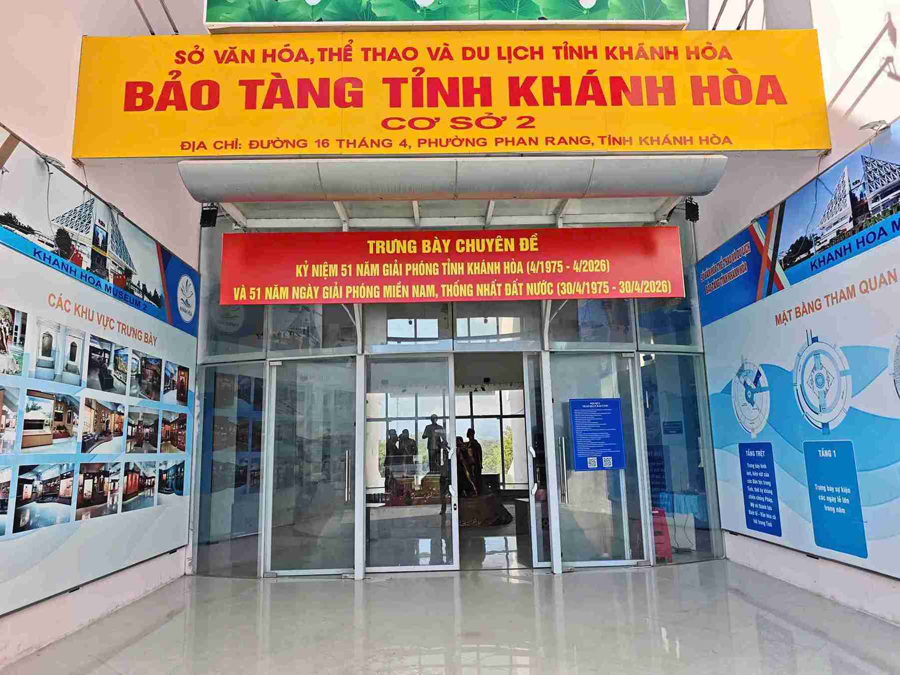 Local authorities organize a thematic exhibition to celebrate the 51st anniversary of Khanh Hoa Liberation Day and national reunification. Photo: Nha Trang